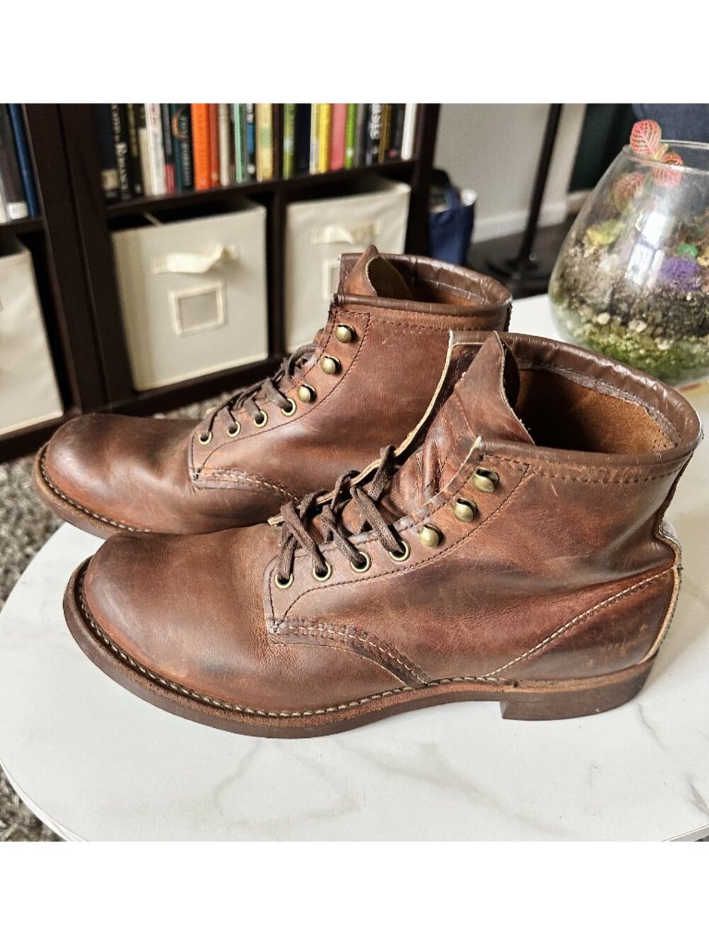 Red Wing Heritage Blacksmith 3343 Copper Rough & Tough (Sz 9D) — Factory Seconds